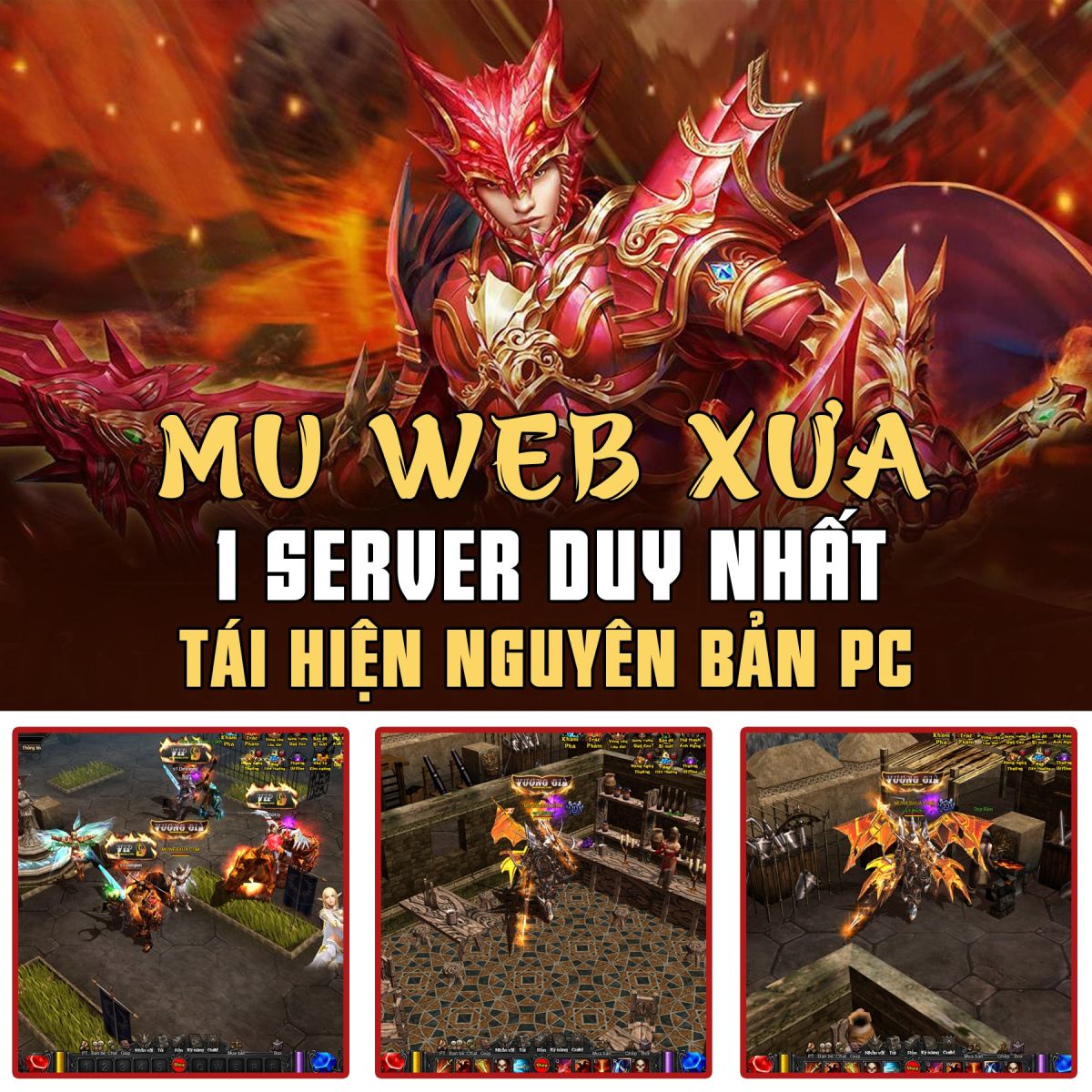 Chính thức ra mắt máy chủ S1 Lorencia Mu Web Xưa