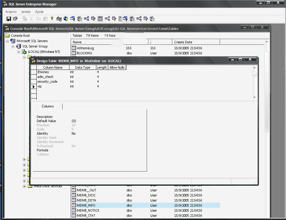 Thiết Lập Hệ Thống Tài Khoản Vip trên máy chủ mu online 1